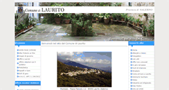 Desktop Screenshot of comune.laurito.sa.it